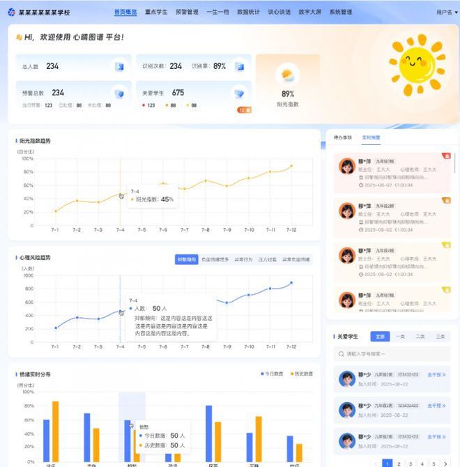 AI助力校园心理健康连信数字心晴图谱助教师提升心育效果