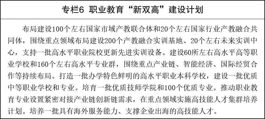 国务院关于印发《教育发展“十五五”规划》的通知(图6)