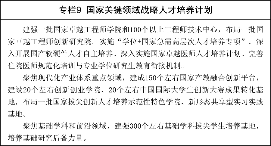 国务院关于印发《教育发展“十五五”规划》的通知(图9)